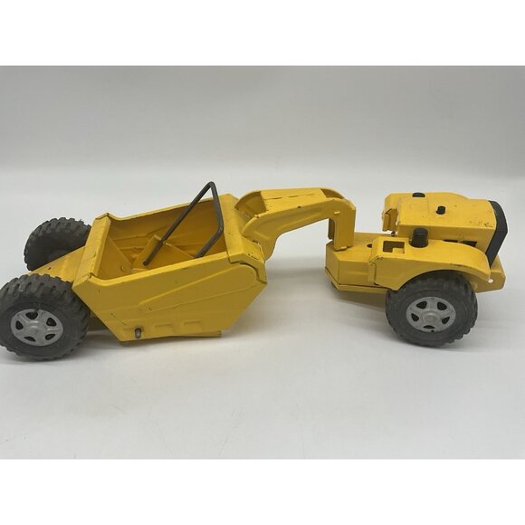Tonka Vintage 1960s/70's Metal  Mini Scraper Earth Mover 13.5" Long Collectible - Picture 7 of 16